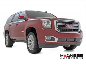 GMC Yukon Side Steps - Power Running Boards - Rough Country - E-Boards